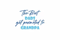 The Best Get Promoted To Dads Grandpa Father's Day Product Image 3