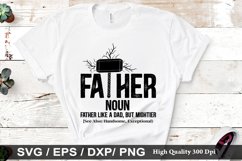 Father funny patient strong SVG - Father&#039;s Day Design Product Image 1