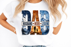 Father PNG, Best Dad Ever Sublimation Design Product Image 2