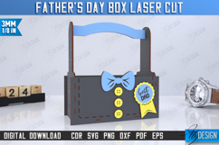 Father’s Day Gift Box | Storage Box | Toolbox | CNC File Product Image 1