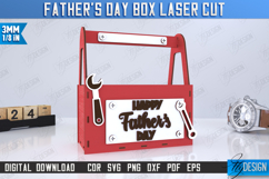 Father’s Day Gift Box | Storage Box | Toolbox | CNC File Product Image 1