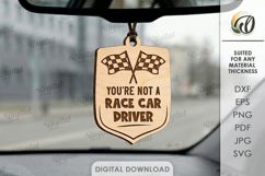 Father's Day Car Charms Bundle Laser Cut. Car Accessory SVG Product Image 4