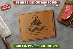 Father&#039;s Day Cutting Boards Laser Cut Bundle, Gift for Dad Product Image 4