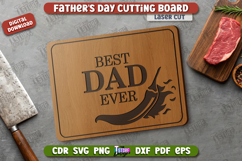Father&#039;s Day Cutting Boards Laser Cut Bundle, Gift for Dad Product Image 6
