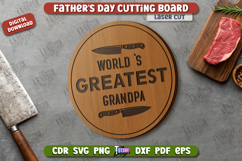 Father&#039;s Day Cutting Boards Laser Cut Bundle, Gift for Dad Product Image 8