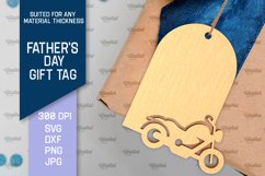 Father's Day Gift Tags Laser Cut Bundle. Gift Hang Tags SVG Product Image 14