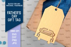 Father's Day Gift Tags Laser Cut Bundle. Gift Hang Tags SVG Product Image 16