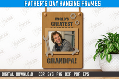 Father&#039;s Day Hanging Frames | Gift Idea | Wall Décor | CNC Product Image 1