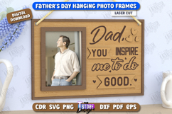 Father&#039;s Day Hanging Frame|Gift Idea |Wall Décor|Photo Frame Product Image 1