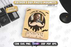 Father’s Day Photo Magnet | Personalized Photo Magnets |Gift Product Image 1