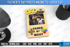 Father’s Day Photo Magnets Laser Cut Bundle,Gift For Dad SVG Product Image 5