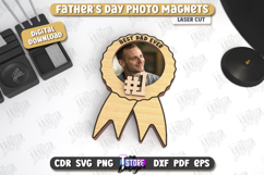 Father’s Day Photo Magnet | Personalized Photo Magnets |Gift Product Image 1