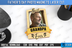Father’s Day Photo Magnets Laser Cut Bundle,Gift For Dad SVG Product Image 7