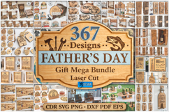 Father's Day Laser Cut Mega Bundle | Father's Day Laser |CNC Product Image 1