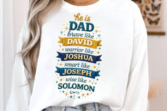 Father's Day PNG, Faux Yarn Dad PNG, Best Dad Ever PNG, Dad Product Image 3
