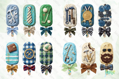 Father's Day Popsicles Trio Clipart Product Image 5