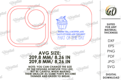 Father&#039;s day serving tray Laser Cut. Wooden Serving Tray SVG Product Image 2