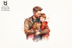 Father&#039;s Day Watercolor Sublimation Png Bundle Product Image 4