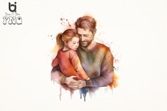 Father&#039;s Day Watercolor Sublimation Png Bundle Product Image 6