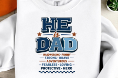 Father Svg, Best Dad Ever Sublimation Design Product Image 1