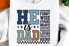 Father Svg, Best Dad Ever Sublimation Design Product Image 1