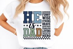 Father Svg, Best Dad Ever Sublimation Design Product Image 2