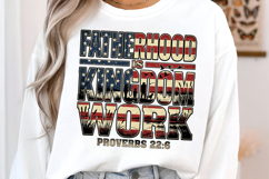 Fatherhood Is Kingdom Work PNG Product Image 2