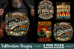 Dad sublimation PNG, Father 4 PNG, Father's day PNG Product Image 4