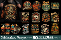 Funny Dad sublimation bundle 80 designs Product Image 6