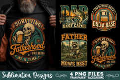 Dad sublimation PNG, Father 4 PNG, Father's day PNG Product Image 1