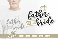 Father of the Bride SVG file for Cricut Product Image 1