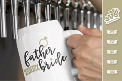 Father of the Bride SVG file for Cricut Product Image 3