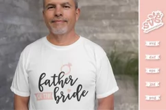 Father of the Bride SVG file for Cricut Product Image 4