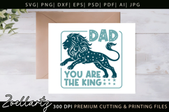 Fathers Day SVG for Cricut Papa Daddy Dad T-shirt Mug Design Product Image 2