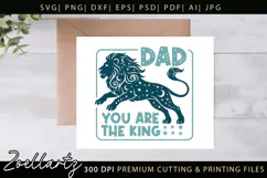 Fathers Day SVG for Cricut Papa Daddy Dad T-shirt Mug Design Product Image 2
