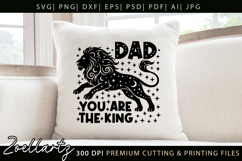 Fathers Day SVG for Cricut Celestial Dad T-shirt Mug Design Product Image 3