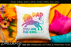 Fathers Day SVG for Cricut Celestial Dad T-shirt Mug Design Product Image 6
