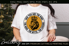Fathers Day SVG for Cricut Papa Daddy Dad T-shirt Mug Design Product Image 1