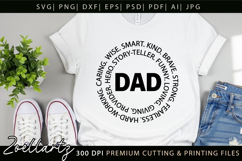 Fathers Day SVG for Cricut Papa Daddy Dad T-shirt Mug Design Product Image 8