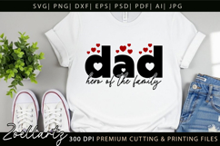 Fathers Day SVG for Cricut Papa Daddy Dad T-shirt Mug Design Product Image 2