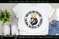 Fathers Day SVG for Cricut Papa Daddy Dad T-shirt Mug Design Product Image 7