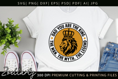 Fathers Day SVG for Cricut Papa Daddy Dad T-shirt Mug Design Product Image 6