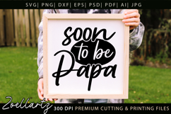 Fathers Day SVG Cut File Dad Daddy Papa SVG Dad T-shirt Mug Product Image 4