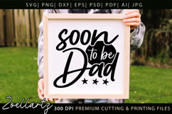Fathers Day SVG Daddy Papa Soon To Be Dad T-shirt Mug Design Product Image 3