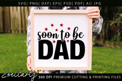 Fathers Day SVG Cut File Dad Daddy Papa SVG Dad T-shirt Mug Product Image 4