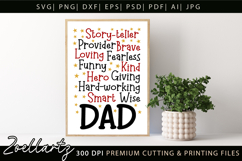 Fathers Day Subway Art SVG Papa Daddy Dad T-shirt Mug Design Product Image 6