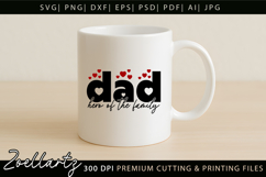 Fathers Day SVG for Cricut Papa Daddy Dad T-shirt Mug Design Product Image 5