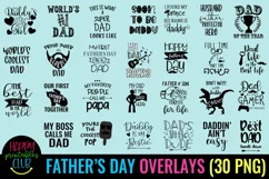 FATHERS DAY OVERLAYS
