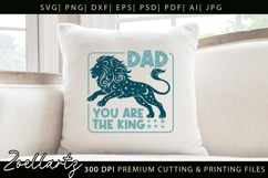 Fathers Day SVG for Cricut Papa Daddy Dad T-shirt Mug Design Product Image 4