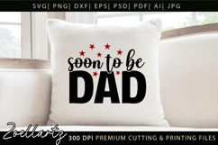 Fathers Day SVG Cut File Dad Daddy Papa SVG Dad T-shirt Mug Product Image 5